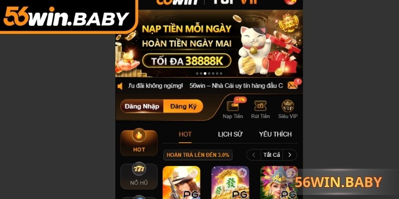 Giới thiệu 56Win mang trải nghiệm giải trí trực tuyến độc đáo